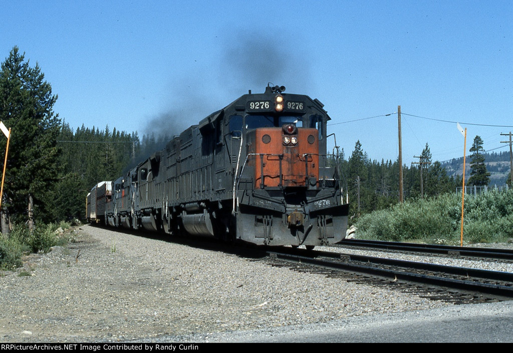 SSW 9276 East near Donner Summit